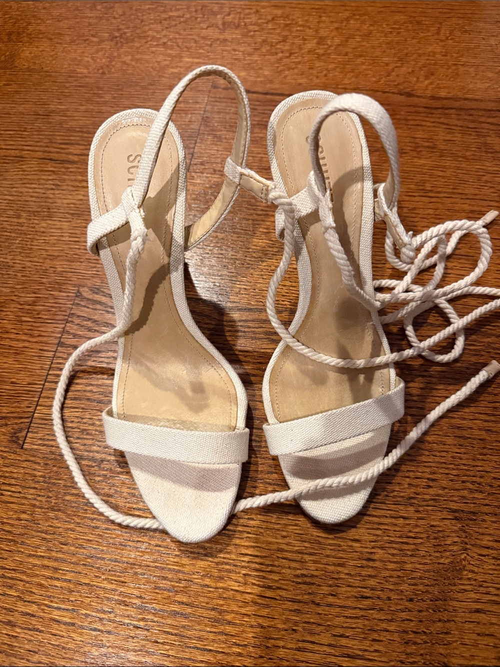 Schutz strappy heels